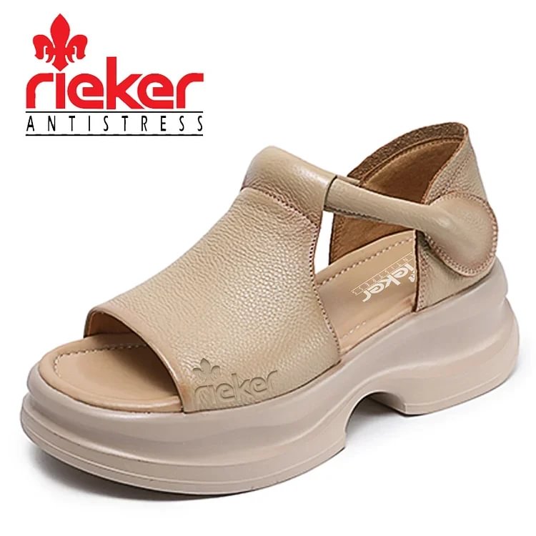 RIEKER&reg; &Uacute;j ny&aacute;ri platform szand&aacute;lok magass&aacute;gn&ouml;velő sark&uacute; cipőkkel