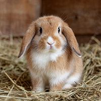 Holland Lop Bunny - Diamond Painting