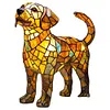 Dog Lamp Dog Series Art Night Light Stained Resin Dog Desk Lamp Home Decor