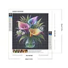 Luminous Flowers-Full Round Diamond Painting