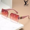 Modne kwadratowe okulary LV