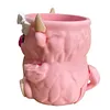 Cute Penguin Cow Leak Proo Ice Cream Pint Containers for Gathering Party Picnic