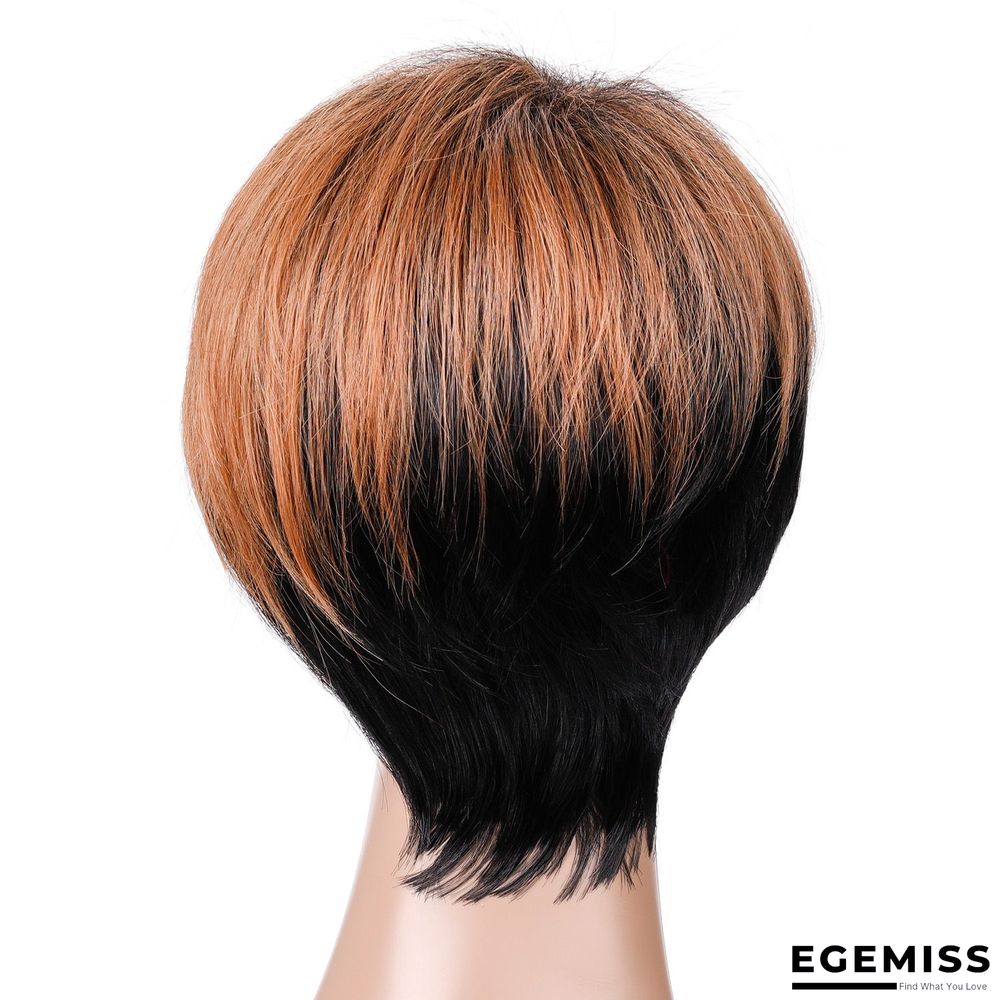 Hot Wig Ladies Fashion Short Curly Hair Chemical Fiber Headgear | EGEMISS