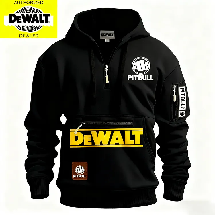 DEWALT&reg; i PITBULL&reg; wsp&oacute;łpracują przy tworzeniu nowej limitowanej, casualowej bluzy z kapturem na rok 2025