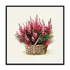 Flower-11CT Stamped Cross Stitch Kit(37*37cm)