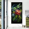 >SALE<5D DIY Full Square Drill Diamond Painting Moonlight Flower Decoration Art Craft