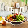 DIY Mandala Flower Diamond Painting Dining Plate Home Dining Table Fruit Tray Kits