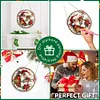 Diamond Painting Acrylic Christmas Santa Claus Elk Diamond Art Pendant Wall Decor
