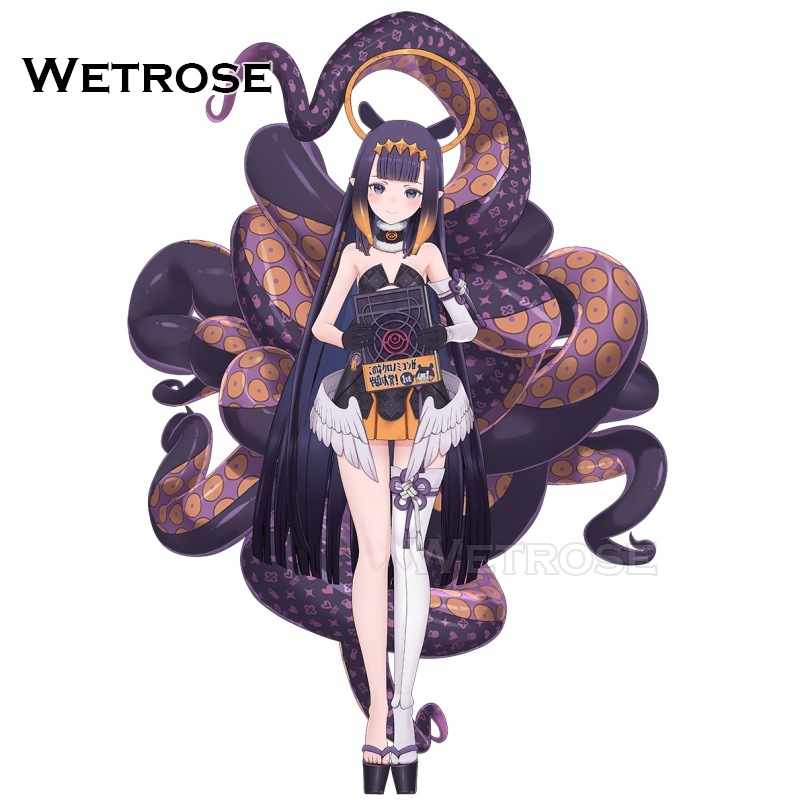 [Deposit-Poll] Wetrose Ninomae Ina&rsquo;nis Hololive EN Vtuber Cosplay Costume