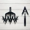 2 in 1 Garden Aerator Garden Soil Scarifier Rotary Tiller Rotary Cultivator Tool