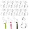 (US Local)40Pcs Acrylic Cross Stitch Threading Board Floss Bobbins for Cross Cotton (1)