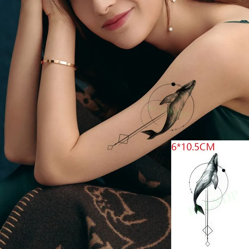 Waterproof Temporary Tattoo Sticker Swallow fly bird Flash Tatoo Fake Tatto arm leg Wrist Foot hand For Girl Men Women kids