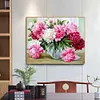 Peony - 11CT Stamped Cross Stitch 50*40cm/19.69*15.75in