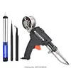 Soldering Gun Kit 60W Automatic Feed Hand-Held Soldering Iron (EU Black)