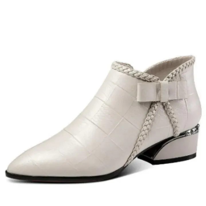 Ankle-High Shoes For Women | Low Heel