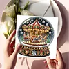 6pcs Diamond Painting Xmas Ball Greeting Cards Congratulations Cards & Gifts