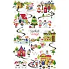 (Big Size)[Brand]Christmas Village - 14CT Counted Cross Stitch - 44*62cm - Xmas