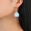 12 Pairs Diamond Painting Earrings DIY Diamond Art Earrings for Adults (C)