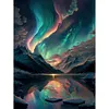 (Stamped/Counted) Aurora-11CT Cross Stitch 40*50cm/15.75*19.69in