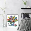 Flower- 9CT Partial Beaded Cross Stitch Kit(38x52cm)
