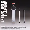 200ml/500ml Car Fluid Extractor Portable Syringe Type Plastic Kit for Automobile