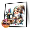 Diamond Painting-DIY Full Round Drill Needlework Gnome