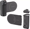 MagCam 3-in-1 Phone Grip Set With MagSafe Wireless Charging/Removable Bluetooth Remote Control, Built-in Mobile Power Bank Phone Holder