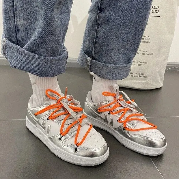 2021 Autumn  Men Women Classic Skateboard Shoes Low-top Casual Trainers Outdoor Walking Retro Sneakers Chunky Dunky Sports Shoes