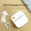 Mini Printer BT Portable Thermal Printer Label Maker for Notes Photos Labels