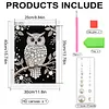 Diamond Painting-DIY Special Shaped Drill Pearl Painting Owl(30x40cm)