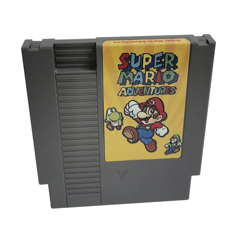 Super Mario Aduentures For Nintendo NES - 8 Bit Game Cartridge