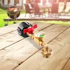 QCC1 Propane Refill Elbow Adapter with ON/Off Control Valve Fill 1 Lb Tanks