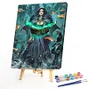 Cartoon Girl-Paint by Numbers Acrylic Painting 30*40CM