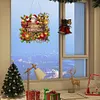Diamond Painting Wooden Xmas Santa Claus Diamond Art Pendant
