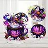 Acrylic Special Shaped Halloween Table Top Diamond Painting Ornament Kit