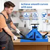 [US Local Warehouse] Tube Roller Bender for Square/Round Pipes Manual Tube Pipe Roller Bender Metal Bending Machine for Mild Steel Cooper & Aluminum