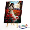 Beauty Glass Painting-Paint by Numbers Acrylic Painting 40*50CM