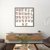 Letters-14CT Counted Cross Stitch Kit(65*63cm)