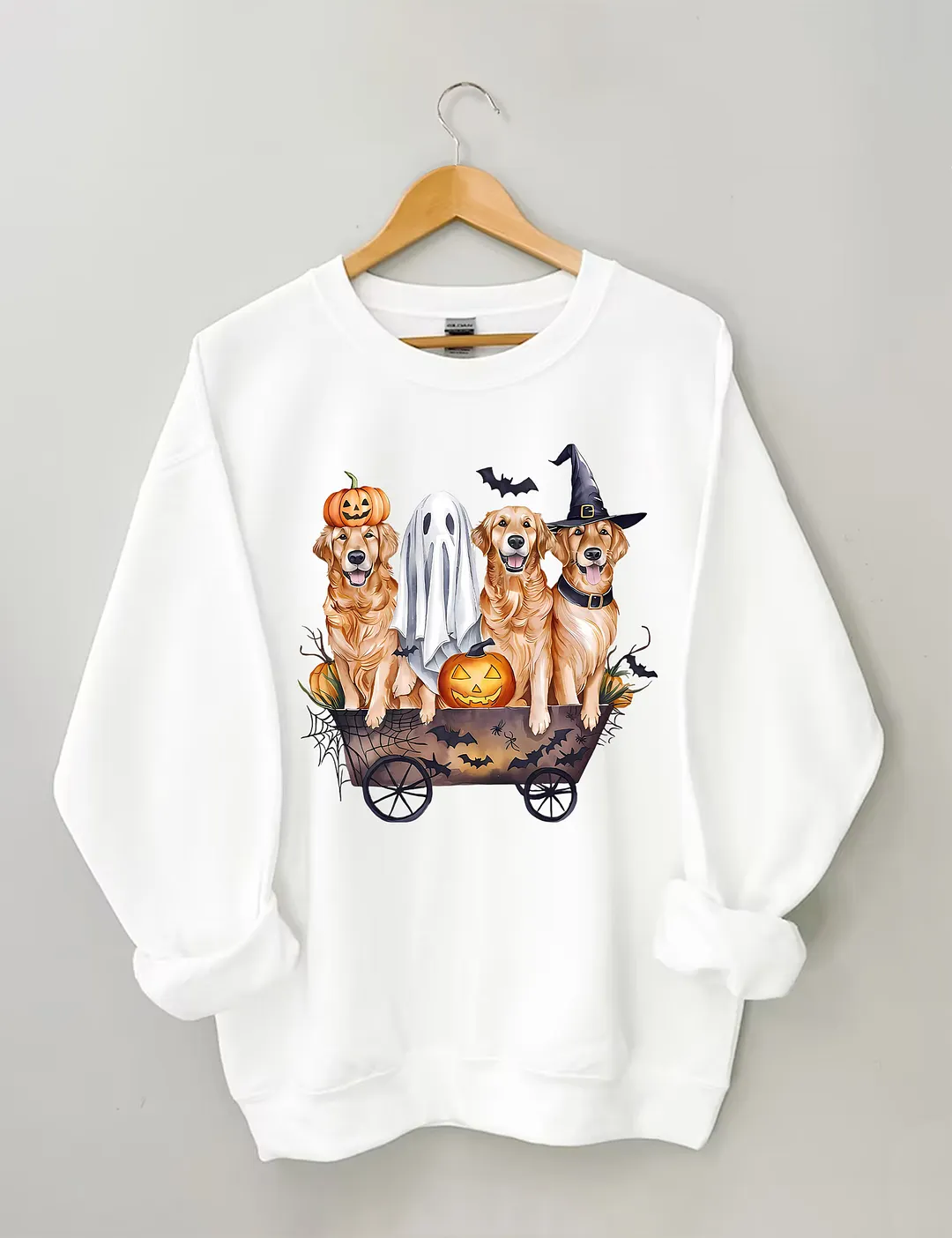 Golden Retriever Halloween Sweatshirt