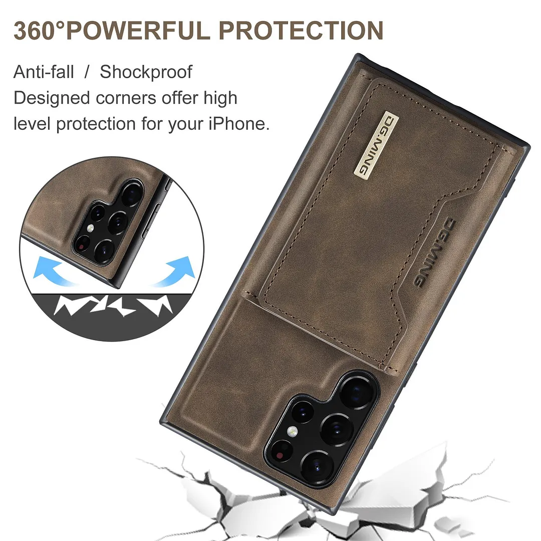 For Samsung S22 Magnetic Card Case Cover