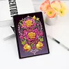 (US Local)50-Page A5 Flower Diamond Painting Notebook for Adult Holiday Birthday Gift
