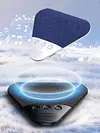 BT Pillow Speaker for Sleeping Mini Portable Under Pillow Speaker with White Noise & Timer Wireless Sleep Aid for Adults Side Sleepers