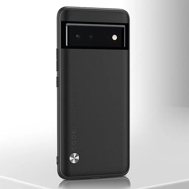 Ultra-thin Skin Feel PU Leather Texture Case For Google