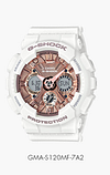 Wodoodporny damski zegarek sportowy CASIO G-SHOCK GIRLS GMA-S120