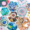 (US Local)Dragonfly PU Diamond Art Note Box with 160 Sheets of Paper Craft Kit