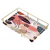 Acrylic Special Shaped Leaf Pattern 5D Diamond Painting Tray Art Craft Decor