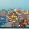 Mushroom Hut Double Sided - 5D DIY Pendant
