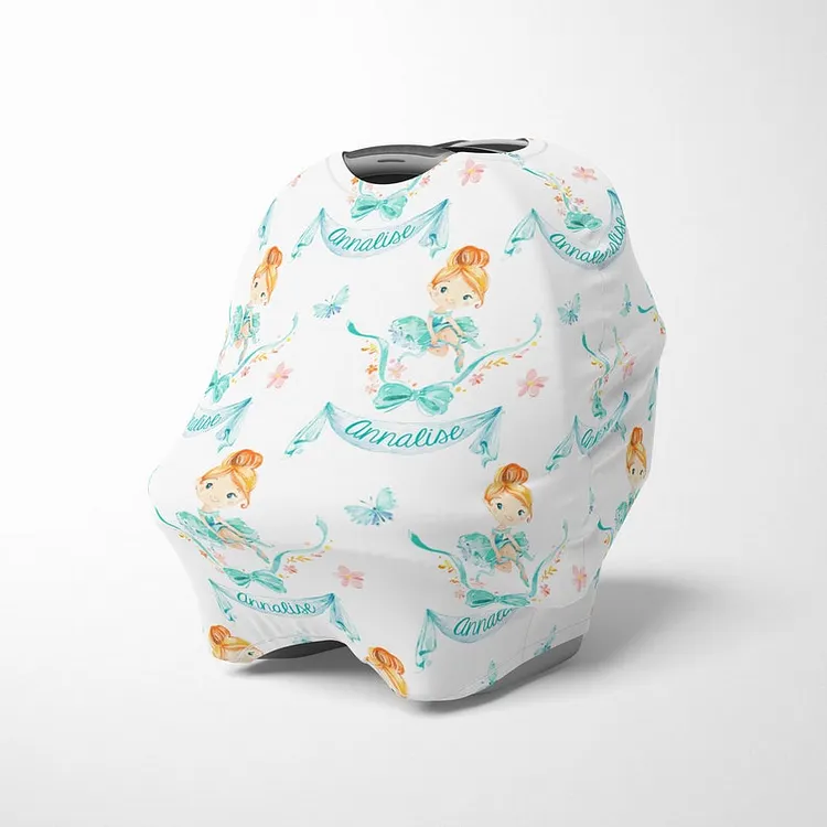 Personalized Baby Car Seat Canopy| Canopyl39