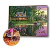 Cottage - Full Round Diamond Painting(40x50cm)