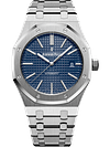 Stainless steel blue dial 41mm